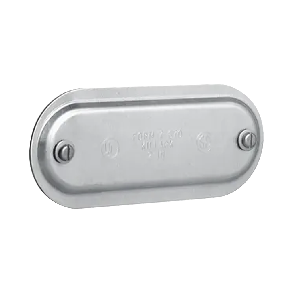 Tapa de Aluminio con Empaque para Caja Condulet de  2.