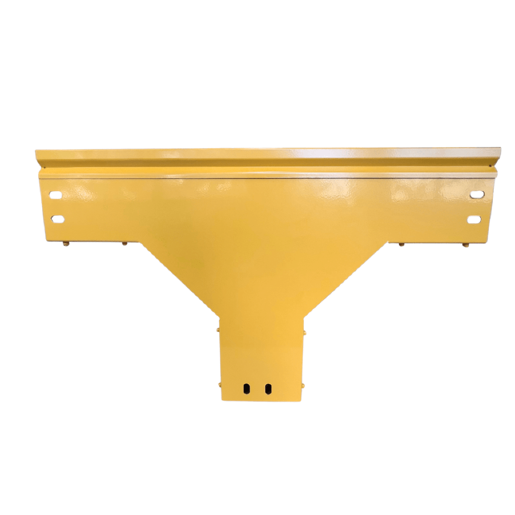 [CHFBTV4X4R8EPK] CHFIBER T VERTICAL DE ALUMINIO PERALTE 4 ANCHO 4 RADIO 8 CON RECUBRIMIENTO EN PINTURA EPÓXICA, INCLUYE TAPA , UN PAR DE COPLES Y TORNILLERÍA.