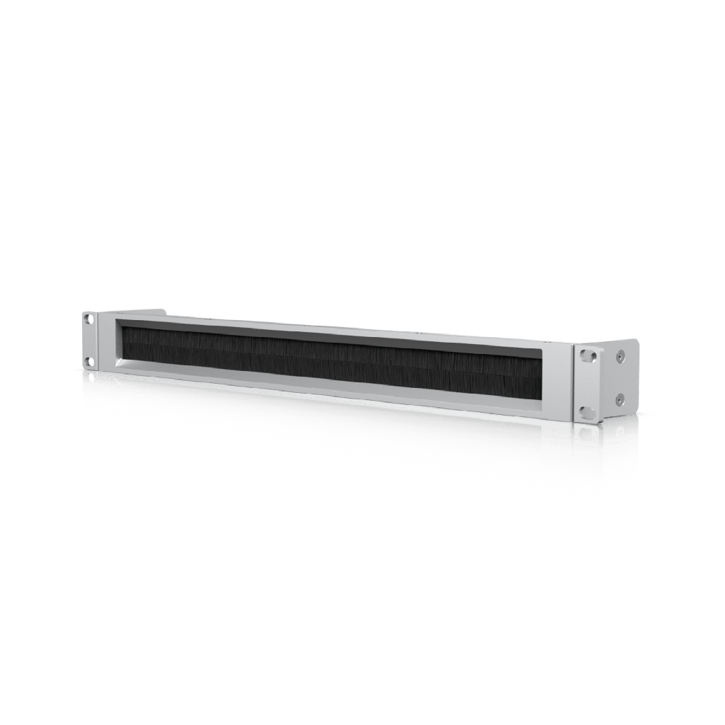 UACC Rack Mount Panel Brush 1U ? Panel con Cepillo para Rack que Permite el Paso Ordenado de Cables, Reduce la Entrada de Polvo y Mantiene una Estética Limpia y Uniforme