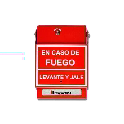 [HPS-DAH/S] Estación De Jalón Convencional De Doble Acción, Color Rojo, Texto En Español (0600-01230) Incluye varilla de vidrio
