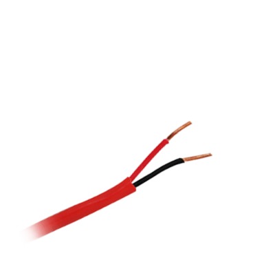 [4311-1004/1000] Carrete de Alambre 305 Metros / 2 x 16 AWG / Riser / Color Rojo / Tipo FPLR, CL3R, (UL) FT4 / Para Aplicaciones  en Sistemas de Detección de Incendio y Sistemas de Evacuación.