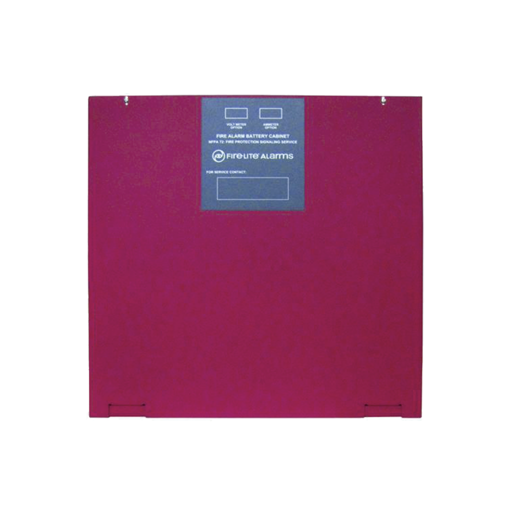 [BB-26] Gabinete para dos baterías de respaldo de 26 AH. Para aplicaciones en sistemas de detección de incendio (FAS).