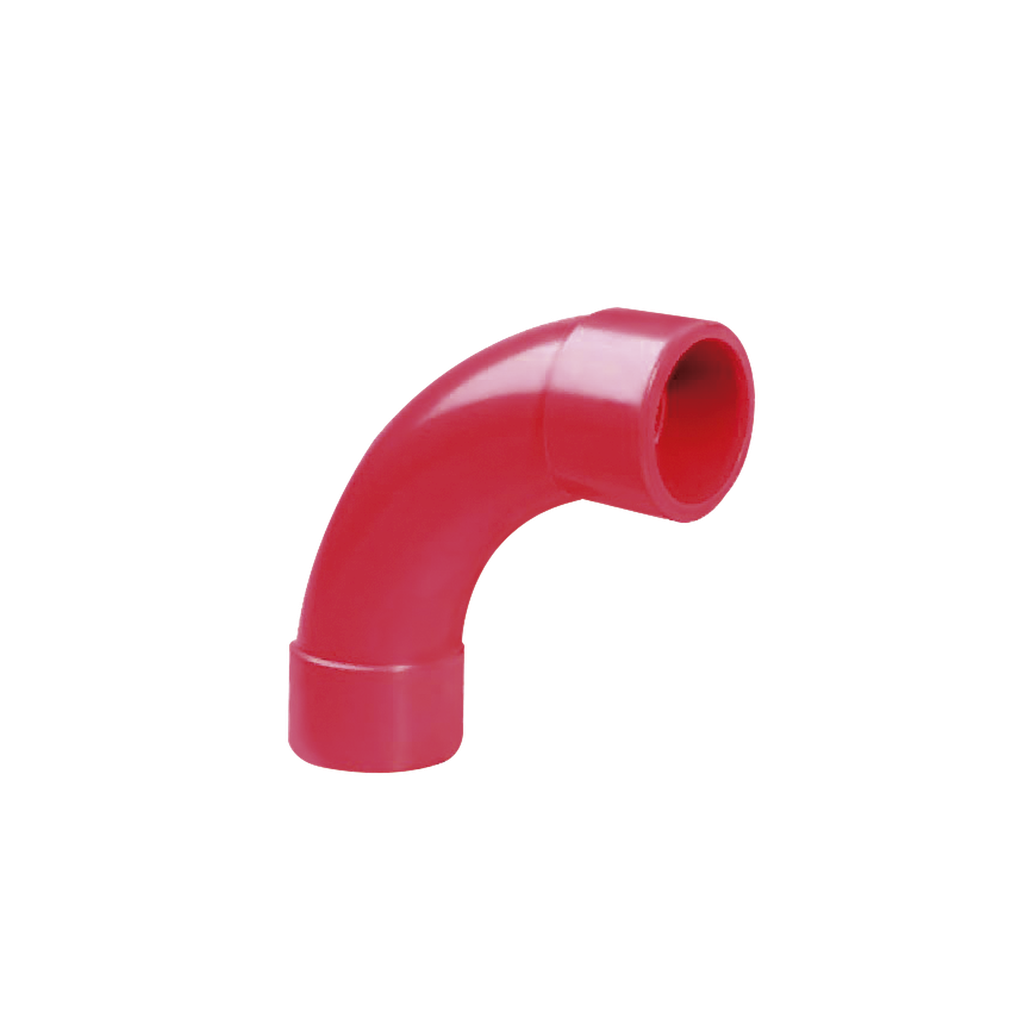 Radio curvo de 90 grados 3/4 para uso en tubería de detección de humo por aspiración