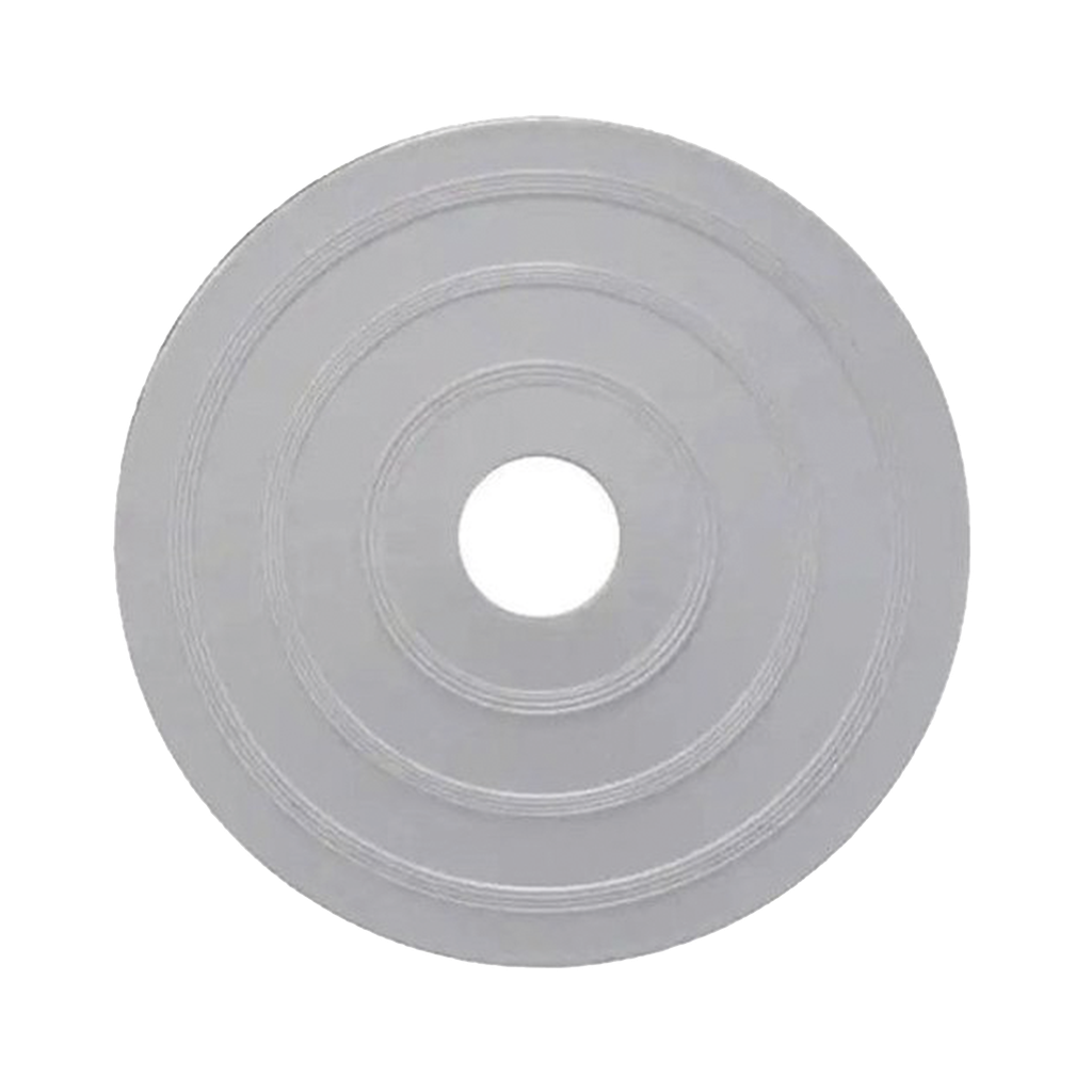 Placa Adaptadora Decorativa / Fabricada en Plástico Blanco / para Montar Sensores de Calor Serie 302 en una caja eléctrica de 4? x 4?