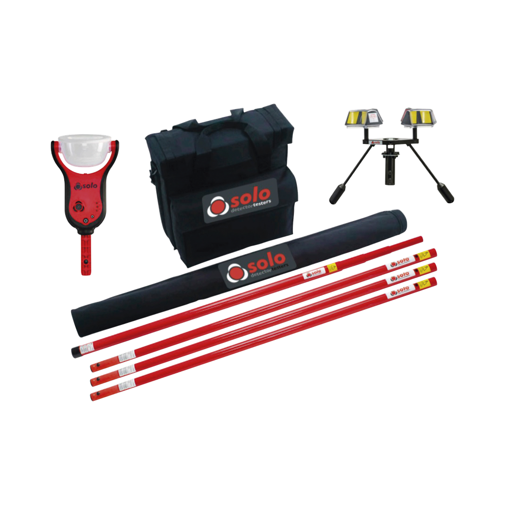 Kit De Pruebas De Detectores De Humo Hasta 9.1m. Con Dispensador Electrónico SOLO-365