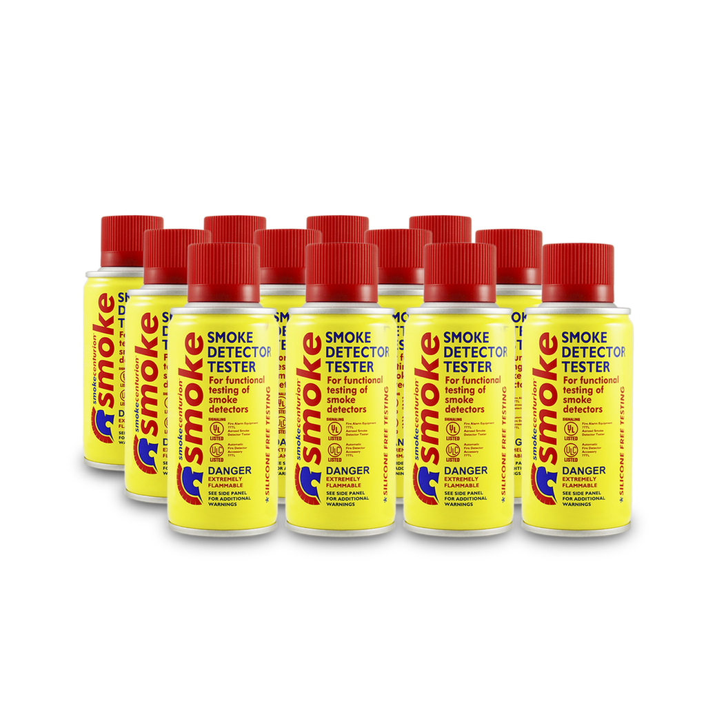 Caja de 72 latas de humo sintético en aerosol para probar detectores de humo en uso manual o en dispensadores SOLO-330/SOLO-332