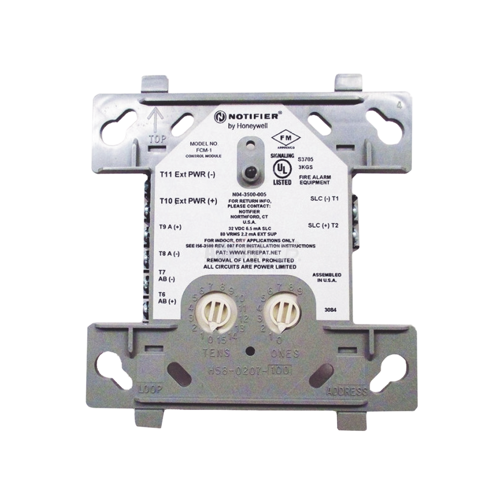 [FCM-1] Módulo de Control / Direccionable / Tecnología FlashScan® de NOTIFIER