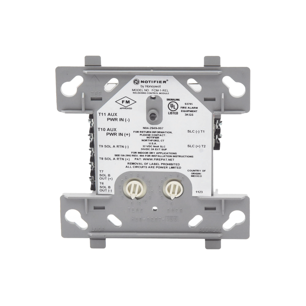 Módulo de Descarga / Direccionable / Tecnología FlashScan® de NOTIFIER