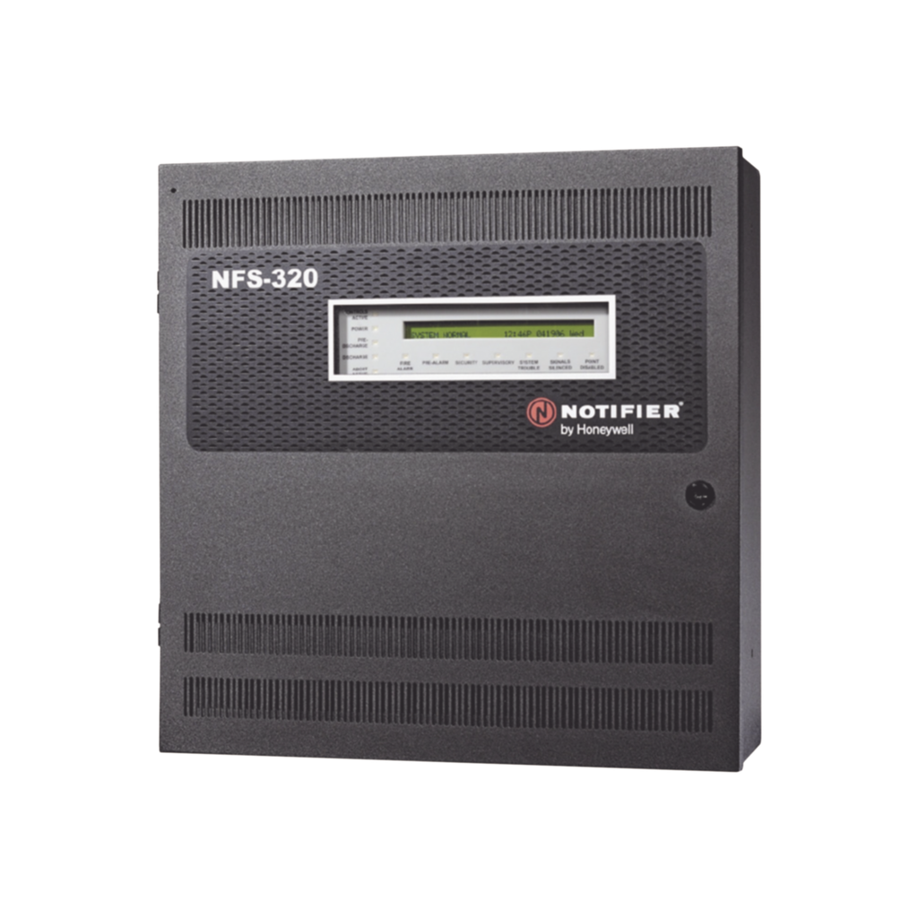 [NFS-320-SP] Panel de Detección de Incendio Serie ONYX de NOTIFIER / Inteligente / Direccionable / Conectividad en Red / 1 Lazo SLC / Hasta 318 Puntos / 159 Detectores y 159 Módulos / en Español