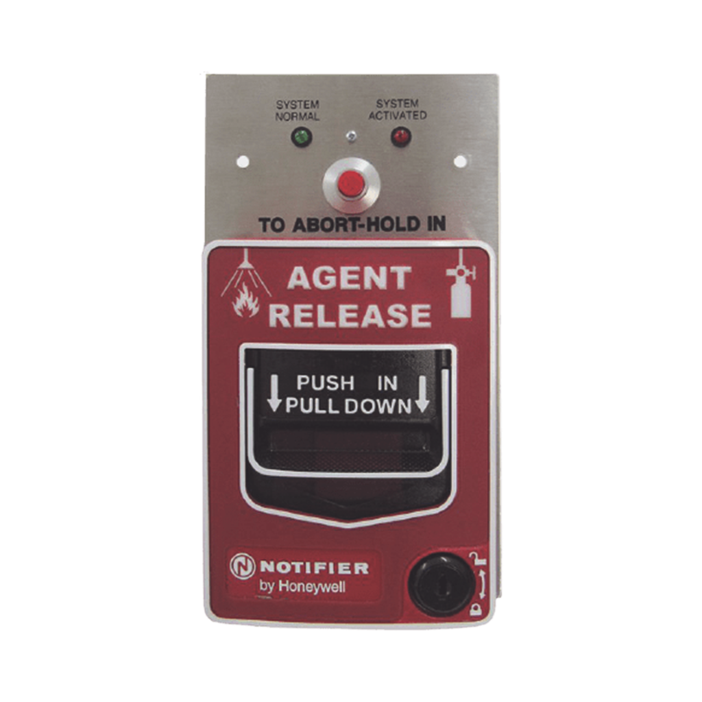 Estación de Liberación / Convencional / Doble Acción / Botón de Aborto / Bloqueo con Llave / NOTIFIER