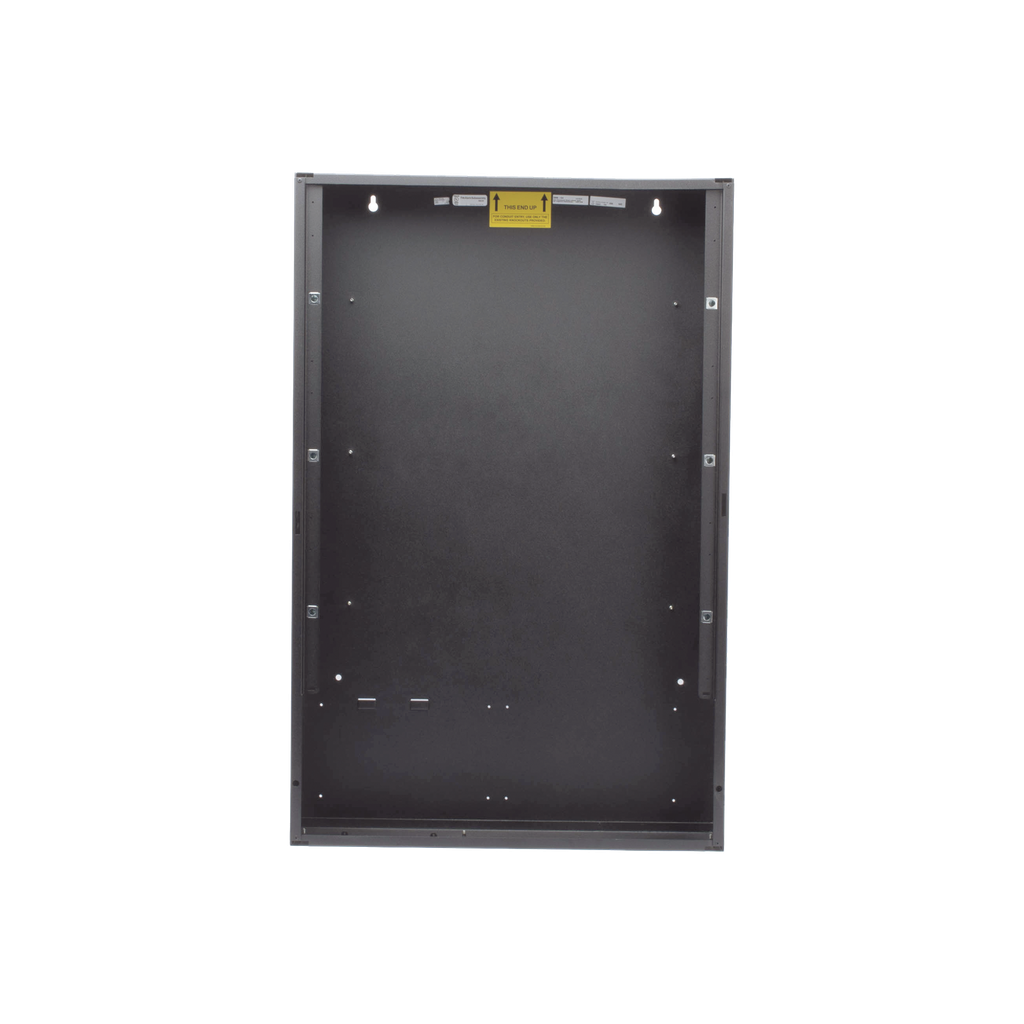 Gabinete de 3 Niveles / para Paneles NOTIFIER / Color Negro