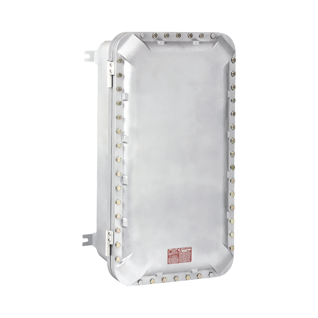 [HUB-EXB-18-24-10-N34] Gabinete Antiexplosivo e Ignífugo de Aluminio Fundido EXB de 18 x 24 x 10 in CLASE I, II, III, BCDEFG.