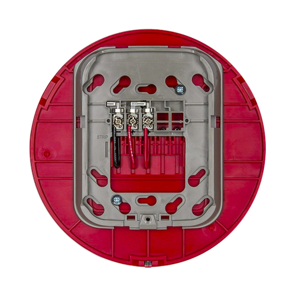 [WAV-CRL] Base inalámbrica Direccionable Fire-Lite | Montaje en Techo | Color Rojo