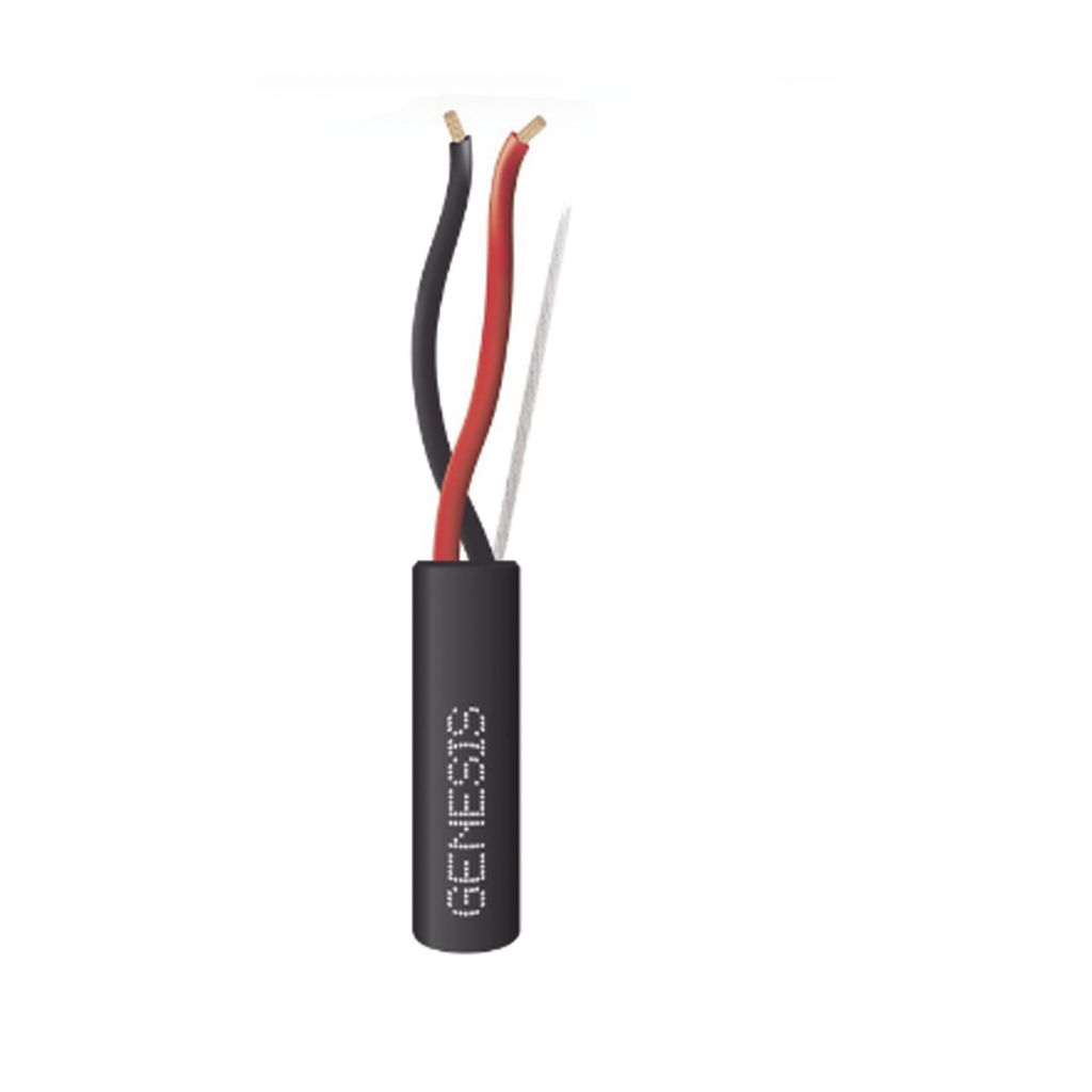 [4156-1008] Carrete de Cable 305 Metros / 2 x 18 AWG FPL / Cable Direct Burial / Para uso en Intemperie / Uso en Aplicaciones en Sistemas de Detección de Incendio y Sistemas de Evacuación