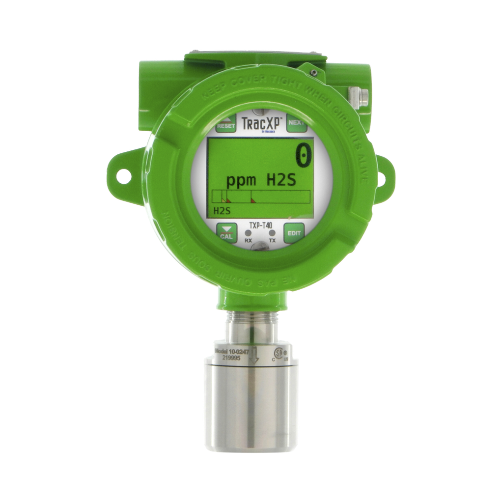 TXP-T40 | Monitor de Gas de Sensor Único Fijo Uso Industrial | No Incluye Detector