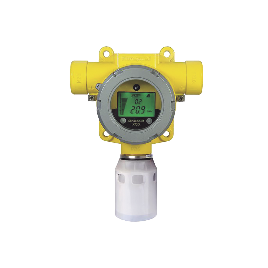 Detector Industrial De Gas, Con Sensor EC De Sulfuro De Hidrógeno (H2S) De 0 a 50 ppm, Salida 4-20 mA, Certificación UL/c-UL/INMETRO, Entradas 2x3/4 NPT, Carcasa Pintado De Aluminio Grado Marino, Protección Contra Intemperie De