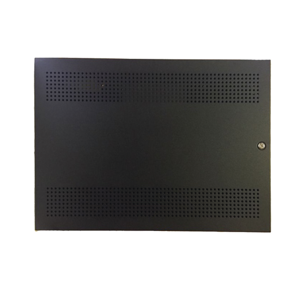 Gabinete para fuente de alimentación AMPS-24 y baterías de respaldo / Soporta 4 Baterías de 55 AH o 2 de 100 AH / Color Negro / NOTIFIER