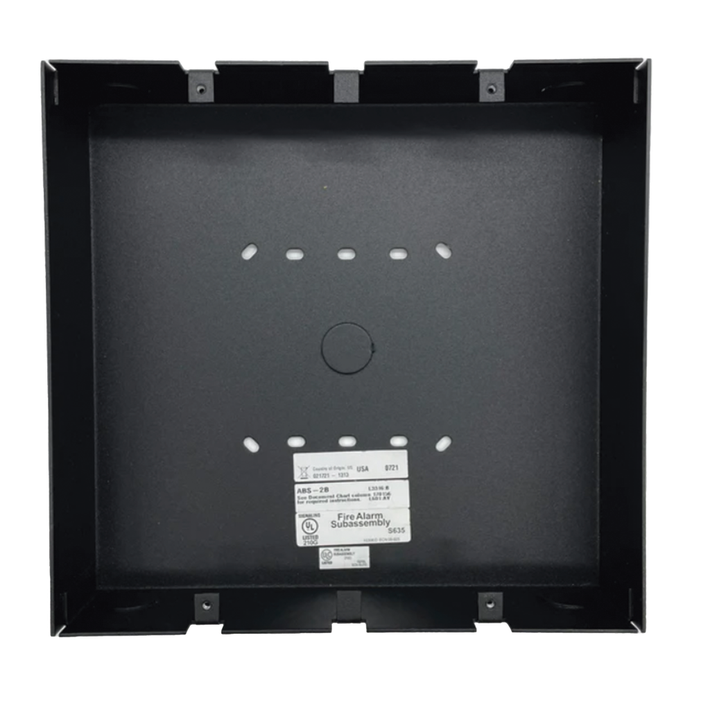 Caja de Montaje en Superficie / para Anunciador NCD / Color Negro