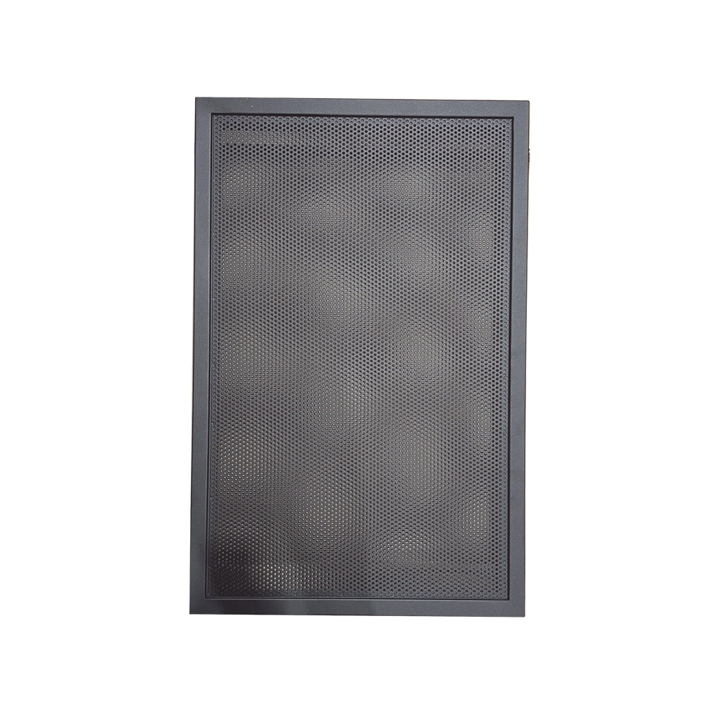 [EQDR-C4] Puerta para Gabinete de 3 Niveles EQBB-C4 / Ventilada / para Paneles Serie EQ de NOTIFIER / Color Negro