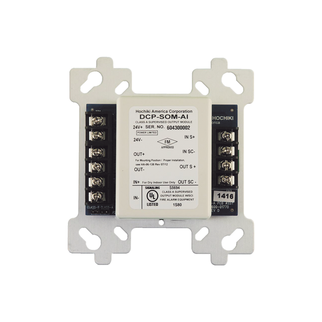 [DCP-SOM-AI] Modulo De Control Direccionable De Salida Supervisada CLASE A & B, Con Aislador De Corto Circuito Integrado (0400-02000)