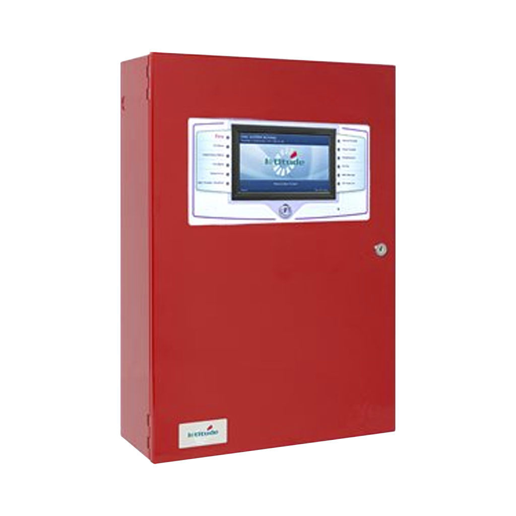 [LA203H2-10] Panel De Incendio Modular, Direccionable, C/4 Ranuras, Puerta Plexi-Glass, C/4 Lazos SLC, Expandible hasta 8 Lazos SLC, Fuente 10.25A Auto-Sensing, En Ingles,Serie FireNET L@titude (0101-01440)