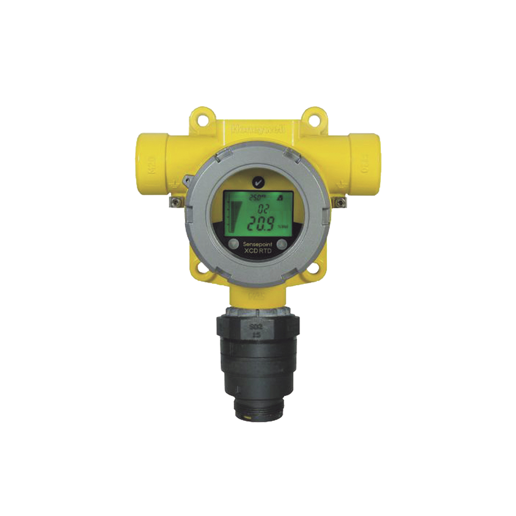 Detector Industrial Con Sensor Remoto Para Hidrogeno (H2), 0-1000 PPM, Salida 4-20 mA, 3 Relays, Certificación UL/c-UL/INMETRO, Entradas 2x3/4 NPT, Carcasa De Aluminio Grado Marino, Serie Sensepoint XCD RTD