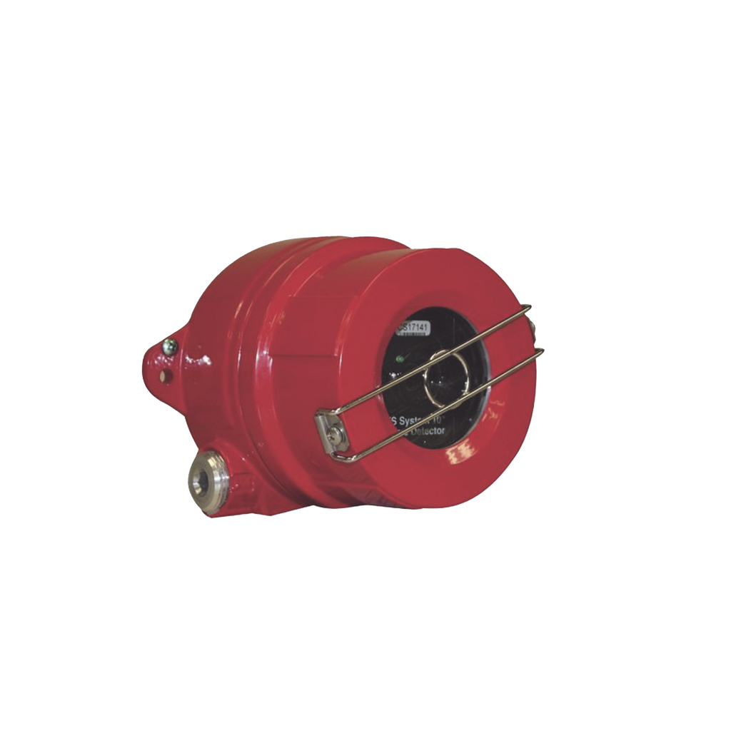 Detector De Flama Electrooptico Con Carcasa De Aluminio, Sensibilidad 30ft (9m), Reles de Alarma Y Alerta De Enclavamiento