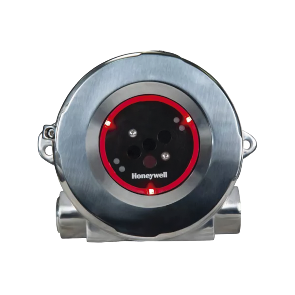 Detector De Flama Industrial Avanzado Multi-Espectro, Triple Infrarrojo (IR3), Visión 90º, Sensibilidad Variable 15 - 60m, Entradas 3/4 NPT, Protección IP66, Certificado Para Áreas Peligrosas, Acero Inoxidable