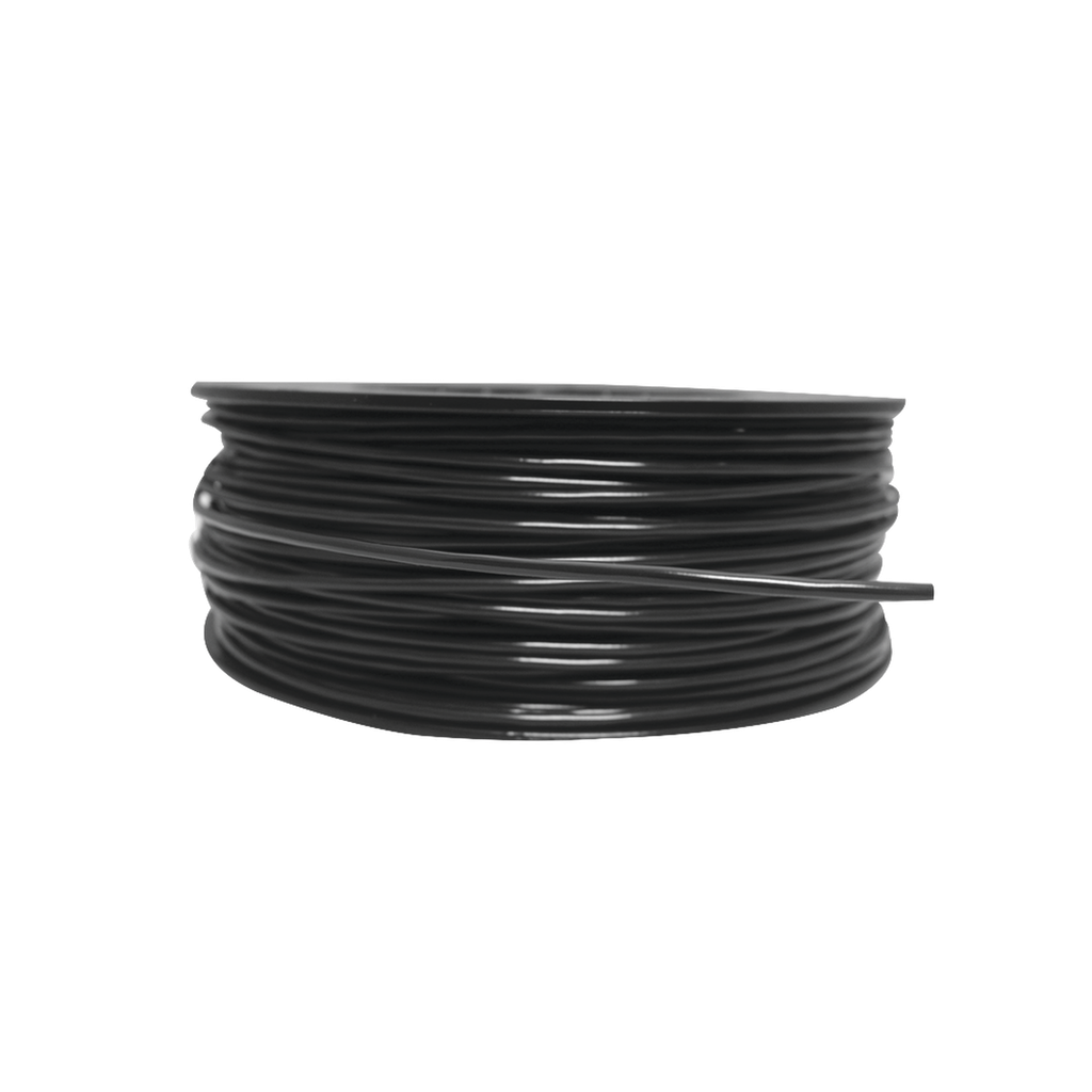 Bobina de 152 Metros de Cable Detector de Calor, Temperatura Fija 235° C, Recubrimiento de Nylon Negro para Aplicaciones en Exterior, Sin Guía Acerada