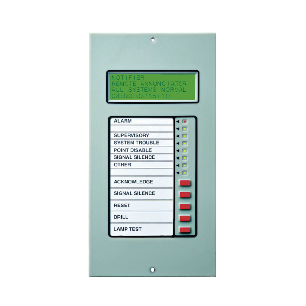 [LCD2-80] Anunciador Remoto de 80 Caracteres / Compatible con NFS-320, NFS-320-SP, NFS2-640 y NFS2-640-SP, NFS2-3030 y NFS2-3030-SP de NOTIFIER
