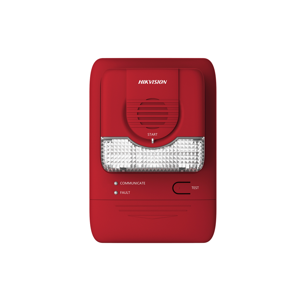 [HK-SG-1124] (HikFire) Alarma de Sonido y Luz / Comunicación LoRa / Alarma ? 85 dB / Instalación en Pared
