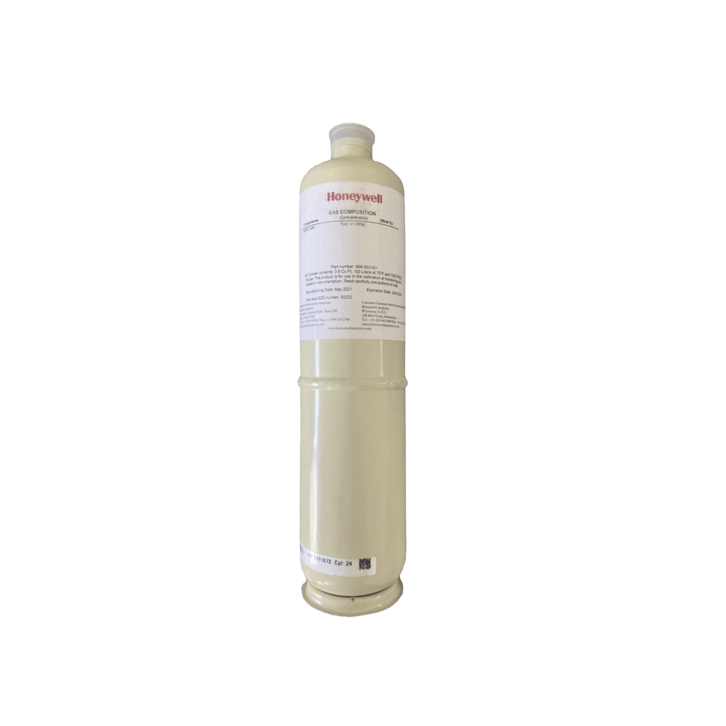 [600-0024-000] Cilindro Para Calibración De Aire Cero, Concentración 0 ppm, Balance Aire, Capacidad 34 L, Para Serie RAEGuard 2 PID