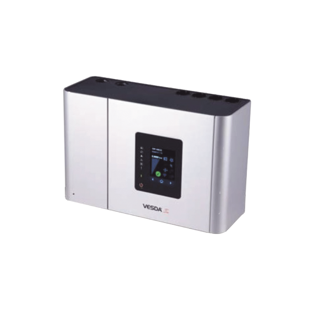 Analizador por aspiración VESDA para 6500 metros cuadrados y 800 metros de tubería