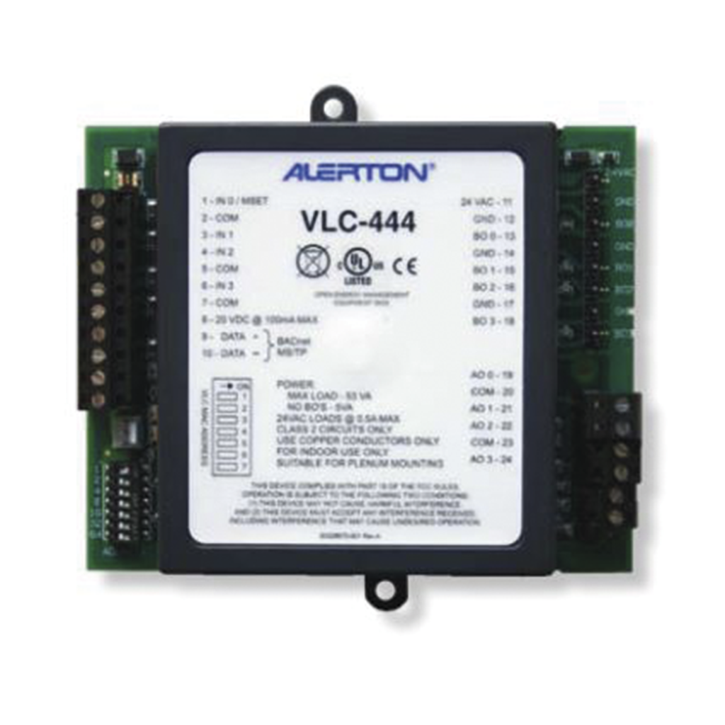 Controlador Bactalk VLC-444E CON 4 ENTRADAS UNIVERSALES, 4 BINARIAS