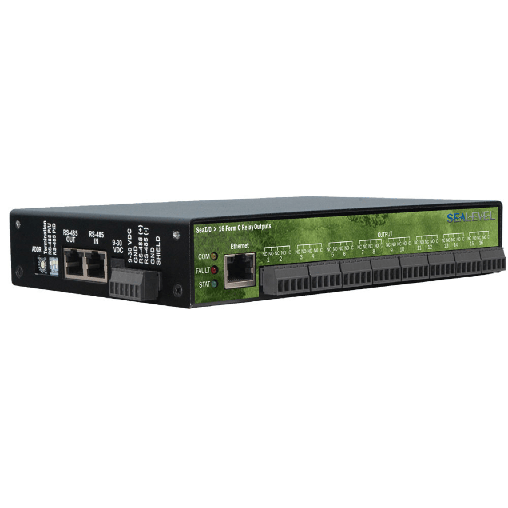 Controlador de relé Ethernet LI-ION TAMER GEN 3 con 16 salidas.