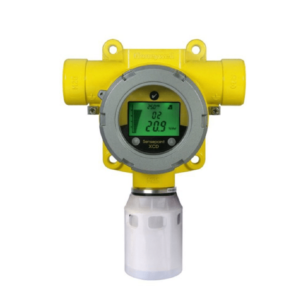 Detector Industrial Con Sensor Remoto Para Cloro (CI2), 0-5 PPM, Salida 4-20 mA, 3 Relays, Carcasa De Aluminio Grado Marino, Serie Sensepoint XCD RTD