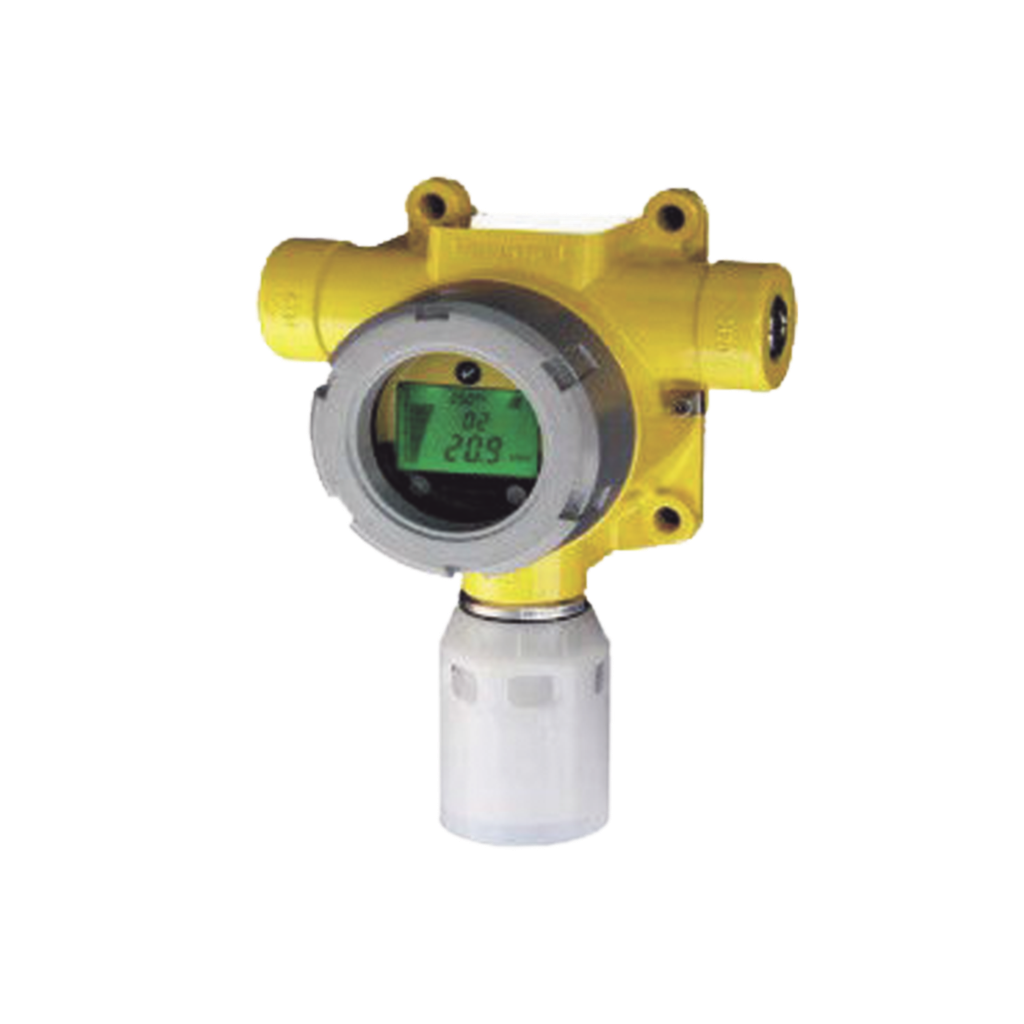 Detector Industrial De Gases Combustibles, Con Sensor De Hidrogeno EC 0-1000 ppm, Salida 4-20 mA, Certificación ATEX/IECEx, Entradas 2xM20, Carcasa De Aluminio Grado Marino, Protección Contra Intemperie De Nailon