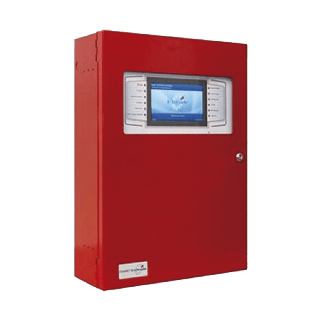 [LA201H1-10] Panel De Incendio Modular, Direccionable, C/4 Ranuras Estándar, Puerta Plexi-Glass, En Ingles, Fuente 5.25A 115V, 2 Lazos SLC, Expandible hasta 8 Lazos SLC, Serie FireNET L@titude (0101-00010)