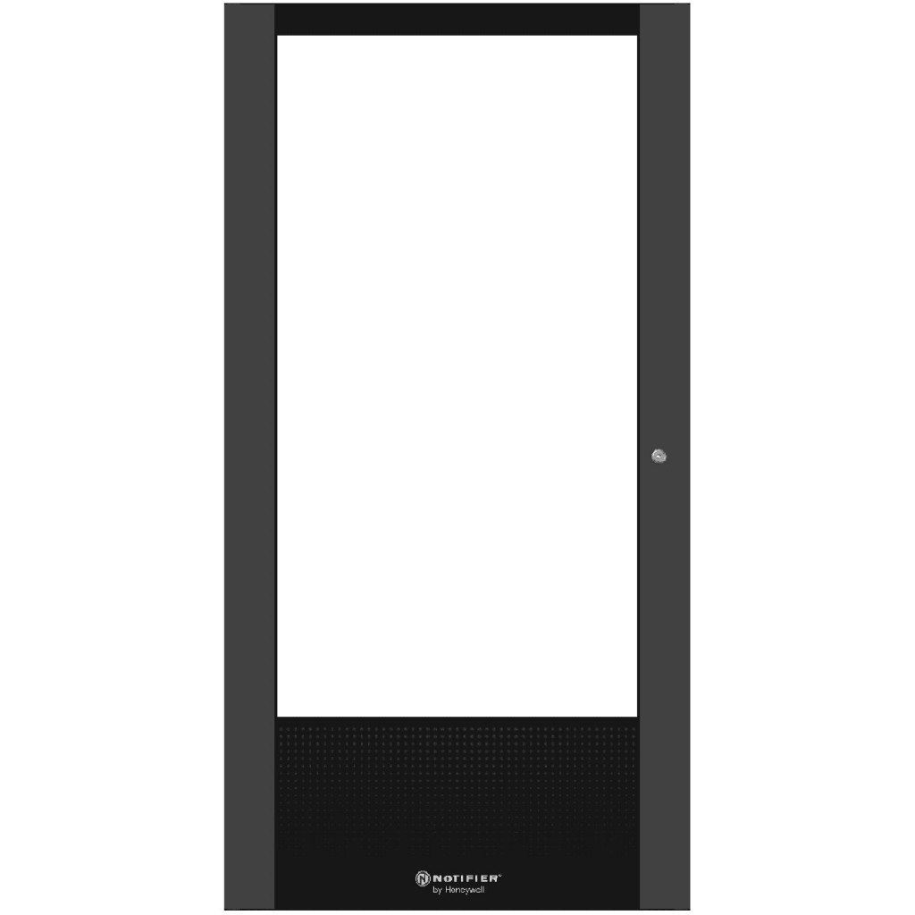 Puerta para Gabinete de 4 Niveles / para Panel N16X / Serie INSPIRE de NOTIFIER / Color Negro
