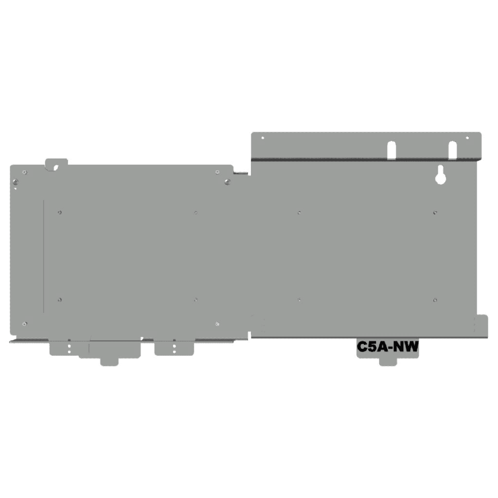 [C5A-M] Chasis de 1 Fila para DVC-EM / para Panel N16X / Serie INSPIRE de NOTIFIER