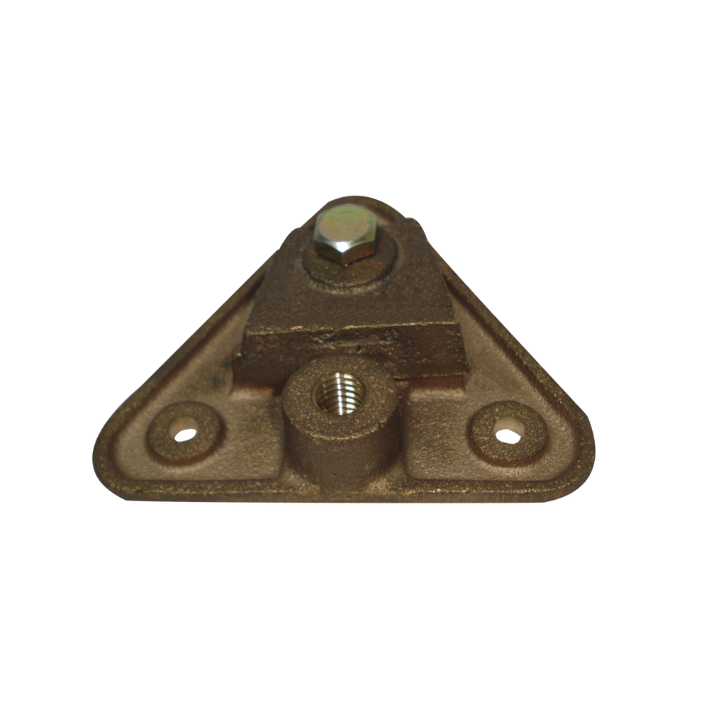 [TG-BT] Base Triangular para Punta Pararrayo Maciza.