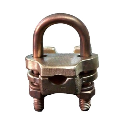 Conector de Varilla 5/8 a Cable Calibre 4  a 3/0 AWG.