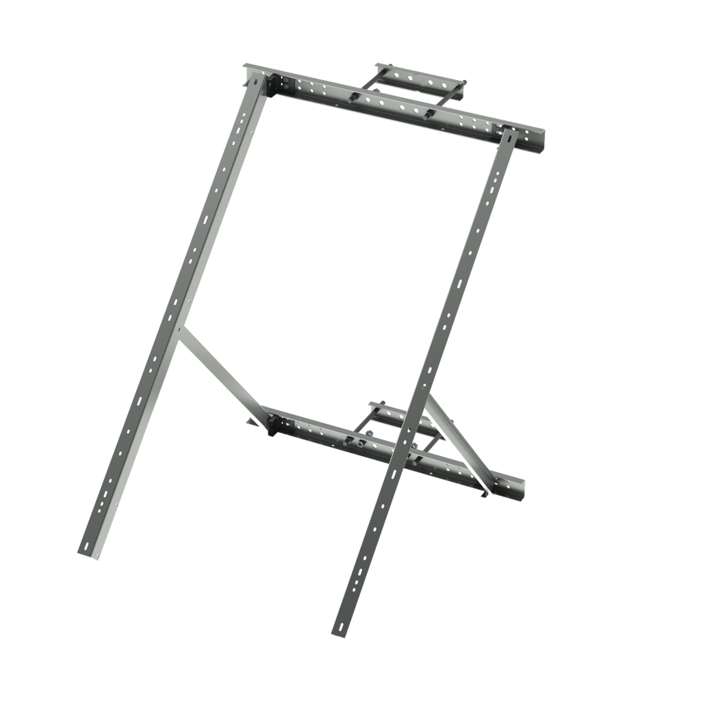Montaje para Panel Solar de Poste o Torre Galvanizado Electrolítico (Ver Compatibilidad).