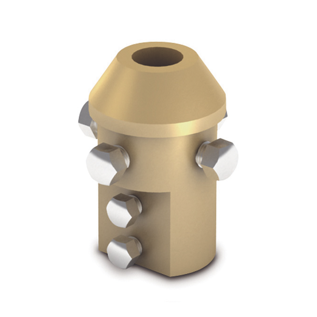 Adaptador de Punta Pararrayo PDC en Mástil 1 1/2.