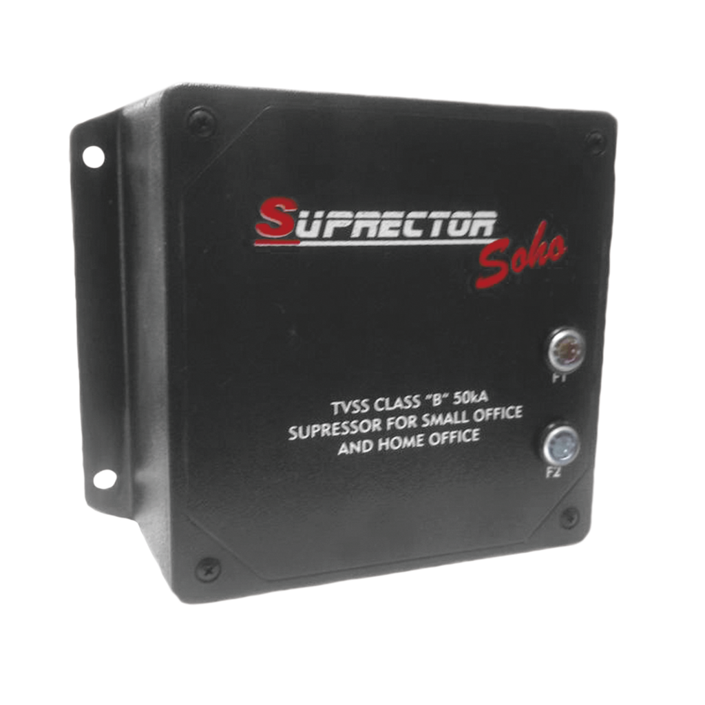 [SOHO/220] Supresor de Trasientes Clase B para Aplicaciones Residenciales, 2 Fases, 4 Hilos, 220 Vca