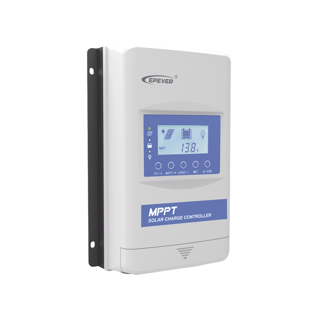 Controlador Solar MPPT 30A 12/24V, Máximo Voltaje de Circuito Abierto Voc 100Vcc, Configurable para Baterías de Litio