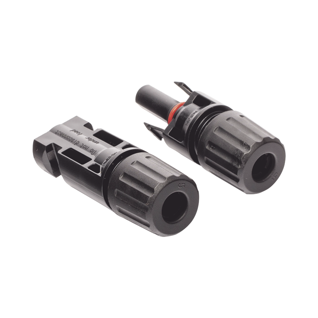 Conector MC-4 para Módulos Fotovoltaicos (conector hembra + conector macho)