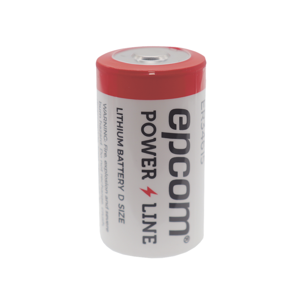 [ER-34615] Bateria de 3.6V a 19Ah Li-SOCI2 Tamaño D ( Batería no recargable )