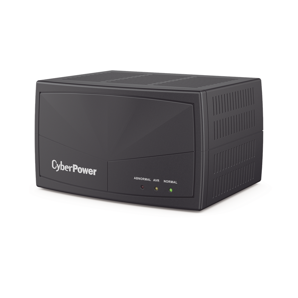 Regulador De Voltaje de 1500VA/750W, Entrada NEMA 5-15P, Con 8 Salidas NEMA 5-15R y Supresión de Picos a 245 Joules