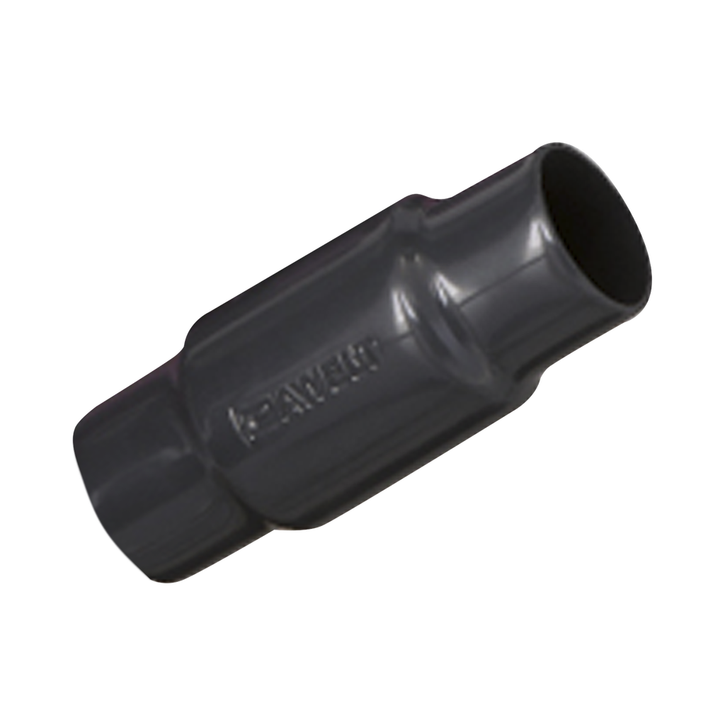 [COAL-38-PC] Cople de Aluminio con Recubrimiento Exterior de PVC de 1 1/2 (38 mm) / Interior de Uretano Purpura.